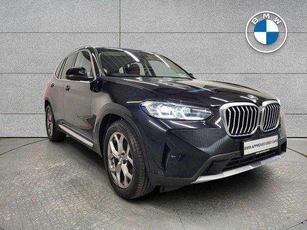 BMW X3 SUV, Diesel Hybrid, 2022, Black