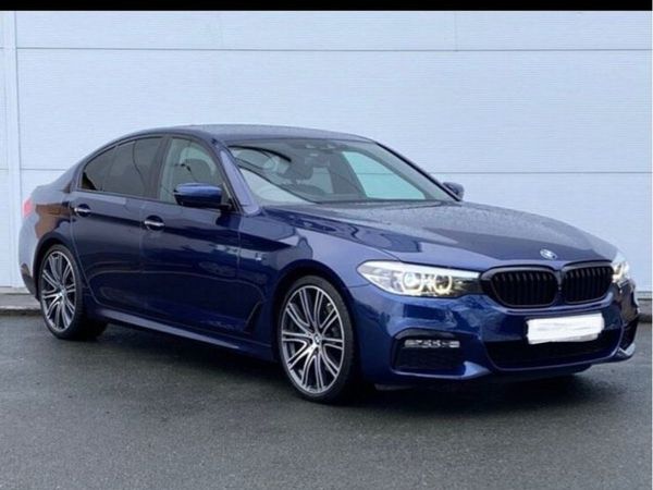 BMW 5-Series Saloon, Diesel, 2018, Blue