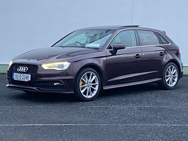 Audi A3 Hatchback, Petrol, 2013, Red