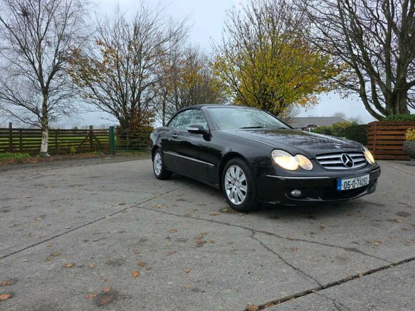 Mercedes-Benz CLK Convertible, Petrol, 2005, Black