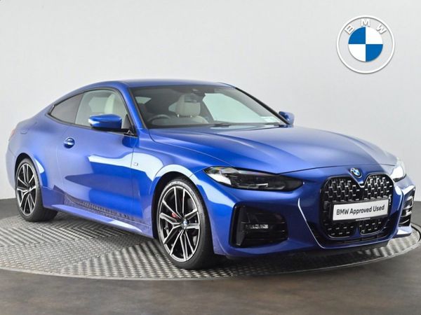 BMW 4-Series Coupe, Diesel, 2023, Blue