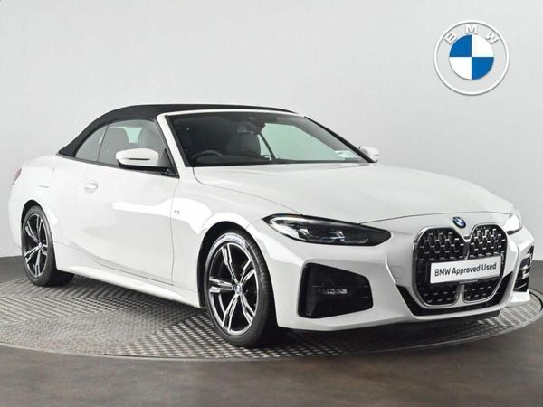 BMW 4-Series Convertible, Diesel, 2022, White