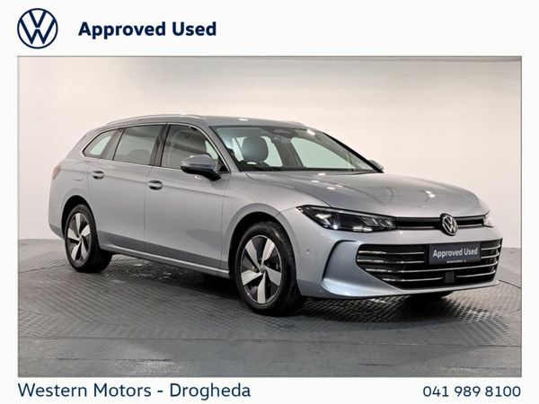 Volkswagen Passat Estate, Petrol Plug-in Hybrid, 2025, Silver