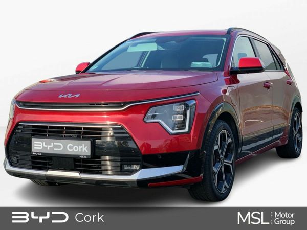 Kia Niro SUV, Petrol Plug-in Hybrid, 2023, Red