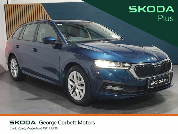 Skoda Octavia Estate, Diesel, 2022, Blue