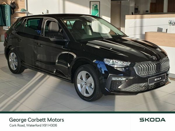 Skoda Scala Hatchback, Petrol, 2026, Black