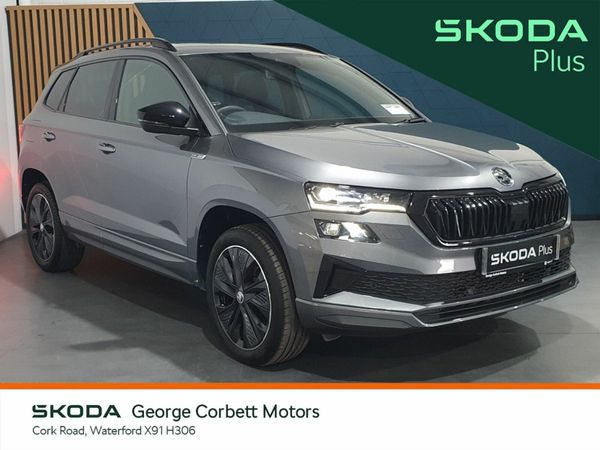 Skoda Karoq SUV, Petrol, 2024, Grey