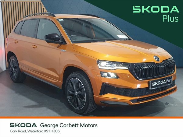 Skoda Karoq SUV, Diesel, 2023, Orange