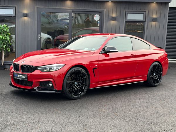 BMW 4-Series Coupe, Diesel, 2017, Red