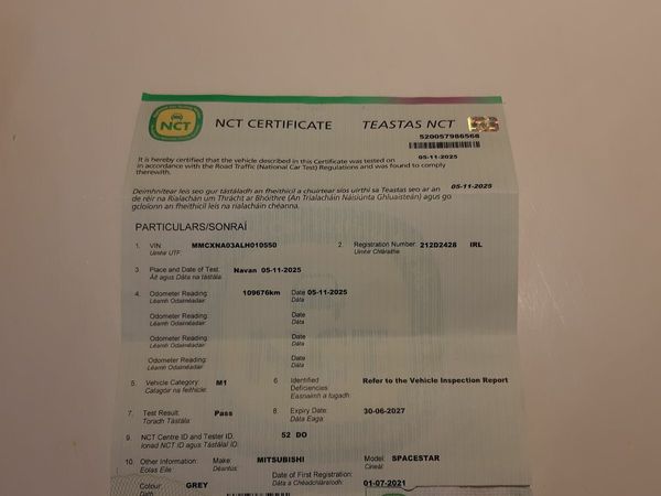 Mitsubishi Space Star Hatchback, Petrol, 2021, Grey