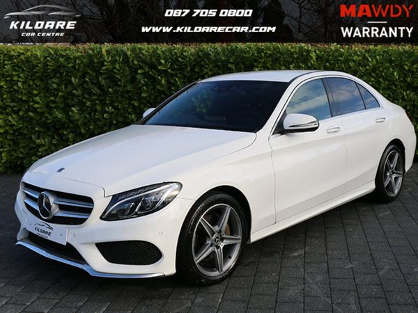 Mercedes-Benz C-Class Saloon, Diesel, 2018, White