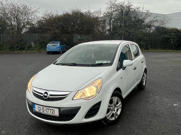 Opel Corsa Hatchback, Petrol, 2012, White
