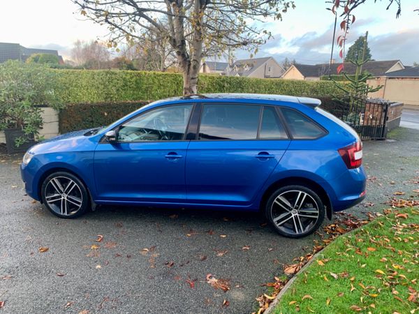 Skoda Rapid Hatchback, Diesel, 2017, Blue