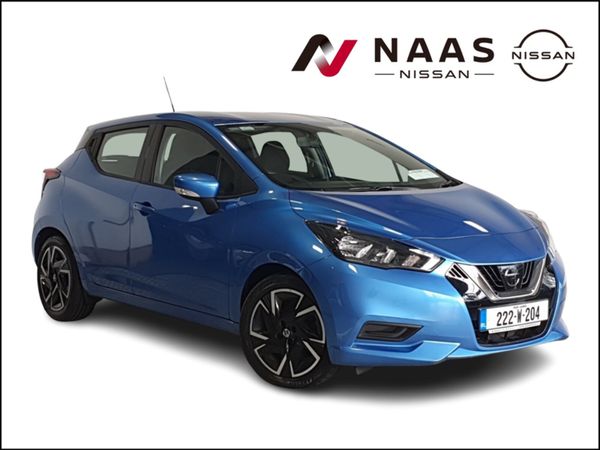 Nissan Micra Hatchback, Petrol, 2022, Blue