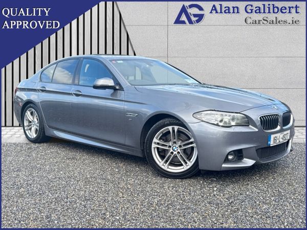 BMW 5-Series Saloon, Diesel, 2016, Grey