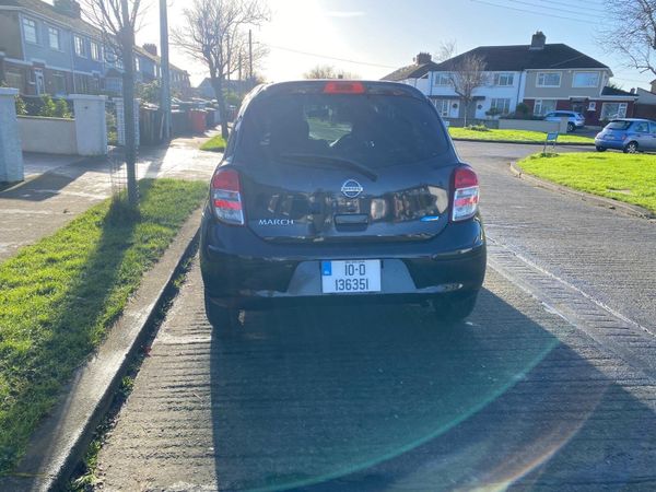 Nissan March Hatchback, Petrol, 2010, Black