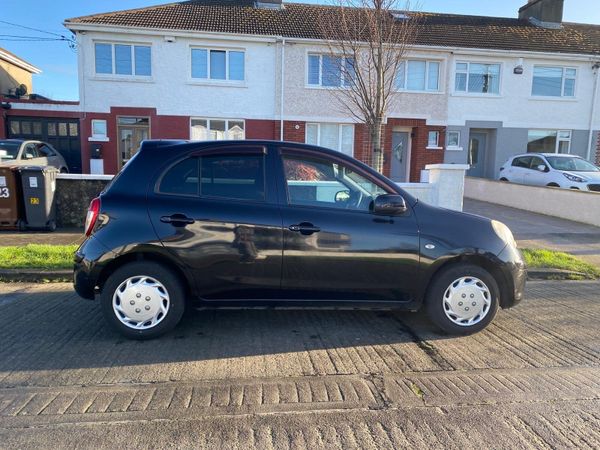 Nissan March Hatchback, Petrol, 2010, Black
