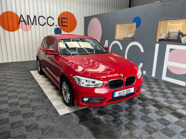 BMW 1-Series Hatchback, Petrol, 2015, Red
