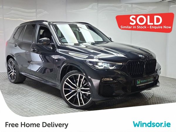 BMW X5 SUV, Petrol Plug-in Hybrid, 2021, Black