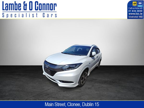 Honda Vezel SUV, Petrol Hybrid, 2017, White