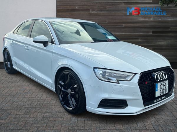 Audi A3 Saloon, Petrol, 2017, White