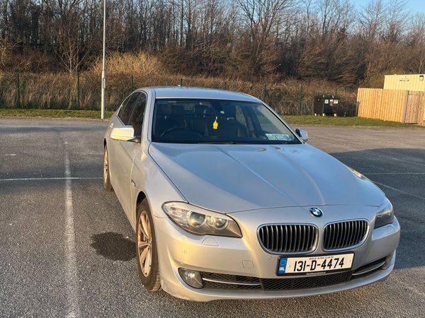 BMW 5-Series Saloon, Diesel, 2013, Silver