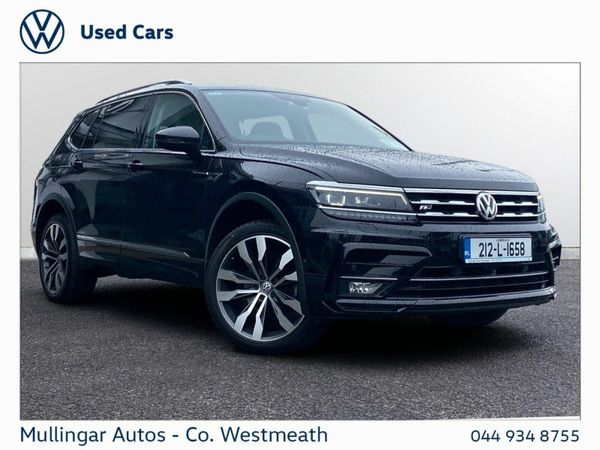 Volkswagen Tiguan Allspace SUV, Diesel, 2021, Black