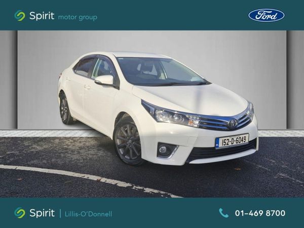 Toyota Corolla Saloon, Diesel, 2015, White