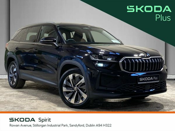Skoda Kodiaq SUV, Petrol Plug-in Hybrid, 2025, Black