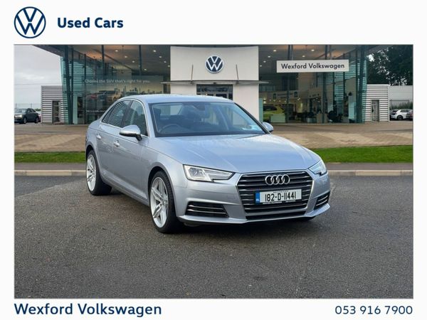 Audi A4 Saloon, Diesel, 2018, Grey