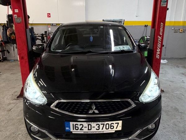 Mitsubishi Mirage Hatchback, Petrol, 2016, Black