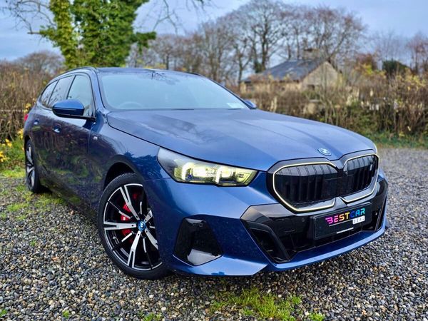 BMW i5 Estate, Electric, 2024, Blue