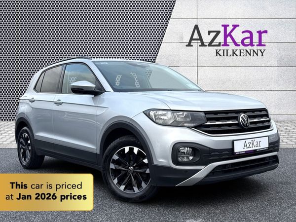 Volkswagen T-Cross Hatchback, Petrol, 2022, Grey