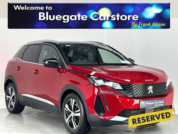 Peugeot 3008 MPV, Petrol Hybrid, 2022, Red
