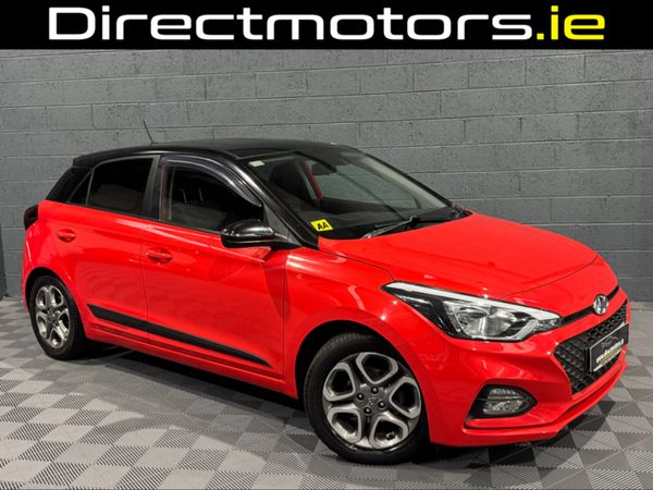 Hyundai i20 Hatchback, Petrol, 2019, Red