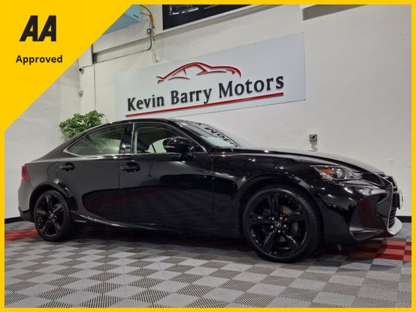 Lexus IS Saloon, Petrol Hybrid, 2017, Black