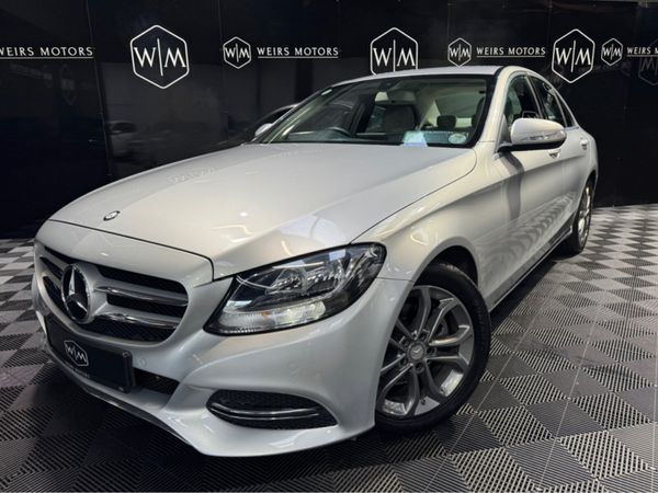 Mercedes-Benz C-Class Saloon, Petrol, 2015, Silver