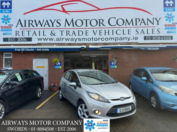 Ford Fiesta Hatchback, Petrol, 2012, Silver