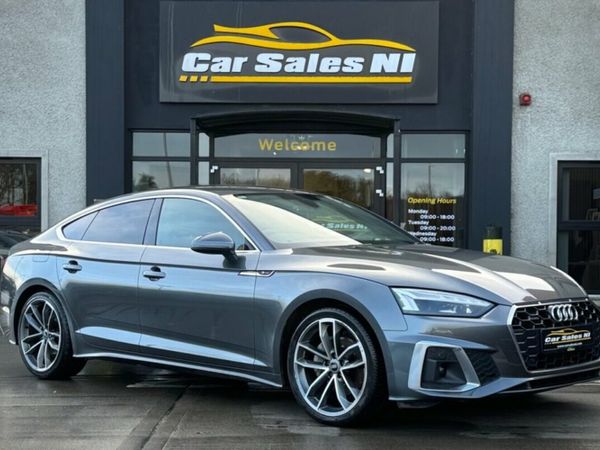 Audi A5 Hatchback, Diesel Hybrid, 2022, Grey