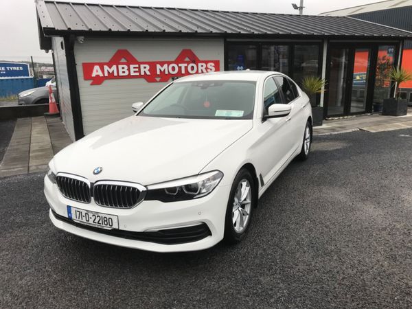 BMW 5-Series Saloon, Diesel, 2017, White