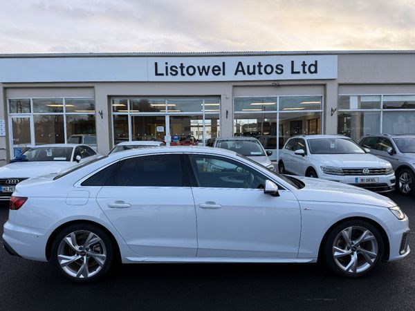 Audi A4 Saloon, Diesel, 2021, White