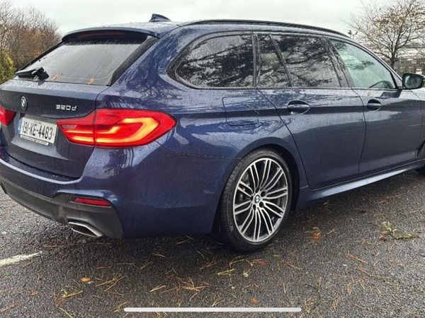 BMW 5-Series Estate, Diesel, 2019, Blue