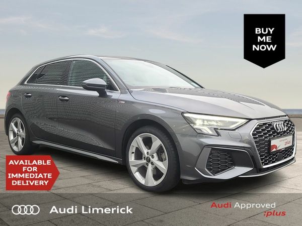 Audi A3 Hatchback, Petrol Plug-in Hybrid, 2024, Grey
