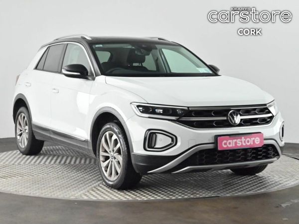 Volkswagen T-Roc SUV, Petrol, 2023, White