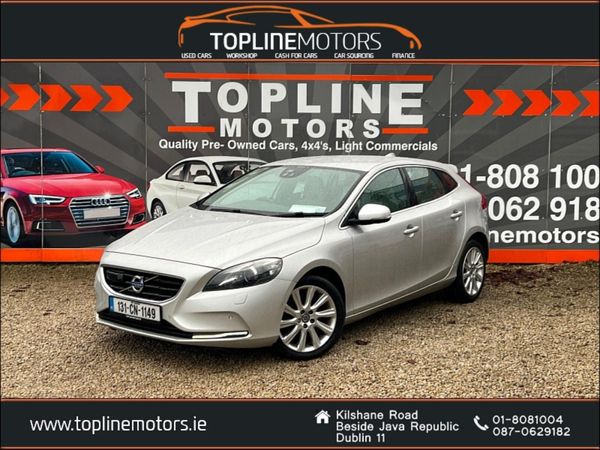 Volvo V40 Hatchback, Diesel, 2013, Silver