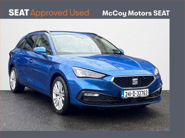 SEAT Leon Estate, Petrol, 2024, Blue