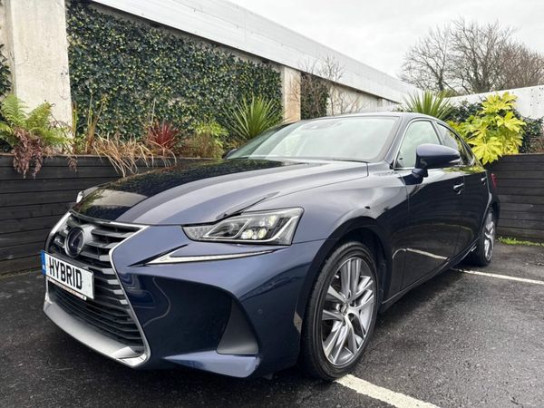Lexus IS Saloon, Petrol Hybrid, 2018, Blue