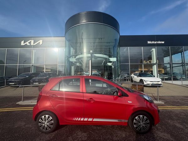 Kia Picanto Hatchback, Petrol, 2014, Red