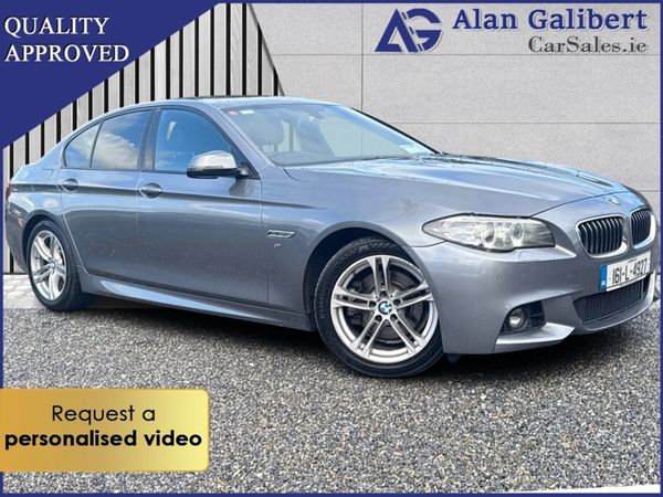 BMW 5-Series Saloon, Diesel, 2016, Grey