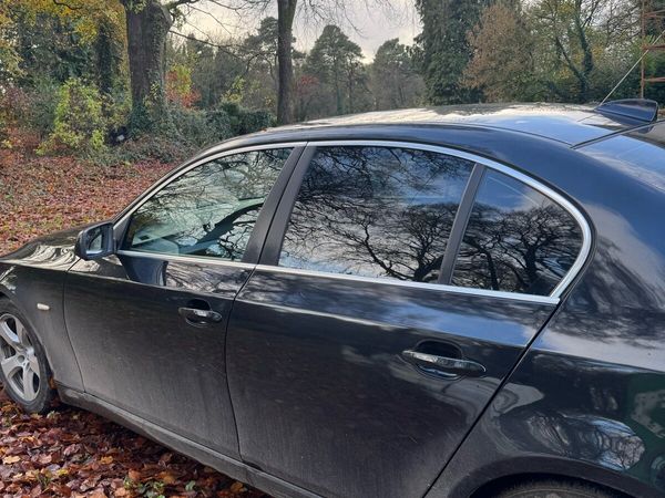 BMW 5-Series Saloon, Diesel, 2009, Black